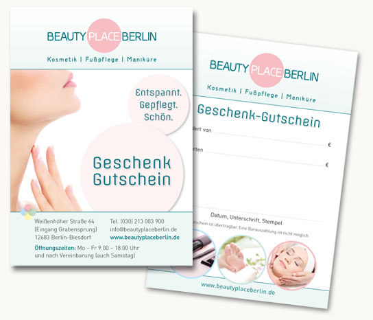 Gutschein als Imageträger